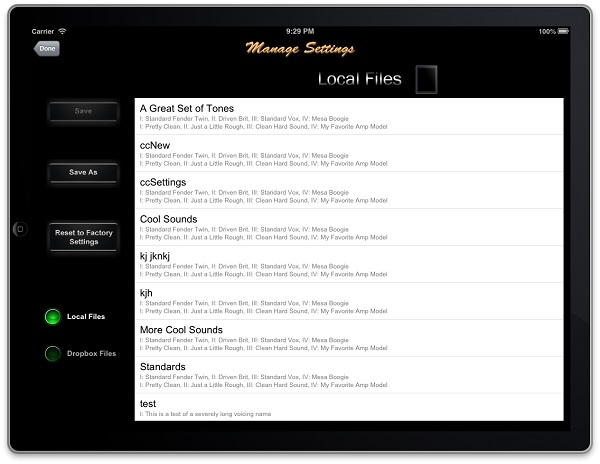 iPad Landscape Layout