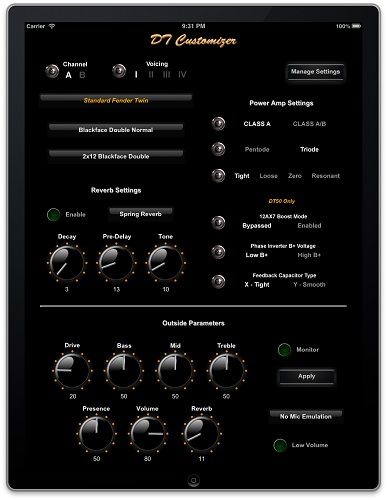 iPad Portrait Layout