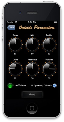 Global Parameters Screen